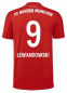 Preview: Adidas FC Bayern München Trikot 9 Robert Lewandowski 2020/21 CL Sieger heim rot Herren L & Kinder 152 cm
