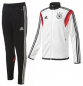 Preview: Adidas Deutschland Trainingsanzug WM 2014 DFB Jacke Hose weiß schwarz rot Herren L oder Kinder 176 cm