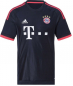 Preview: Adidas FC Bayern München Trikot 25 Thomas Müller 2015/16 auswärts dunkelblau/pink Herren M oder L