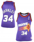 Preview: Champion Phoenix Suns Trikot 34 Charles Barkley NBA Lila Heim Basketball Herren L (US 44)