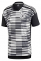 Preview: Adidas Deutschland Trikot WM 2018 Pre Match Shirt Aufwärmtrikot Schwarz DFB Herren M