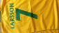 Preview: Umbro Celtic Glasgow Trikot 7 henrik Larsson 2000/01 2001/02 gelb ntl: Auswärts Herren XL