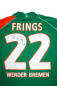 Preview: Kappa SV Werder Bremen Trikot 22 Thorsten Frings 2005/06 Papagei Kik signiert Herren 2XL/XXL