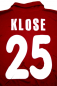 Preview: Nike 1. FC Kaiserslautern camiseta 25 Miroslav Klose 2000/2001 rojo senor S