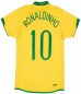 Preview: Nike Brasilien Trikot 10 Ronaldinho WM 2006 Heim Gelb Herren XL