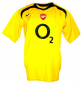 Preview: Nike FC Arsenal camiseta 14 Thiery Henry 2005/06 amarillo invicta senor XL