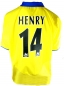 Preview: Nike FC Arsenal Trikot 14 Thierry Henry 2003/04 O2 Gelb unbeaten Herren XL