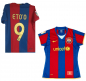 Preview: Nike FC Barcelona Trikot 9 Samuel Eto'o 2006/07 heim rot blau Damen D = 40/42 = US L = height 173 cm