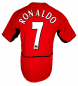 Preview: Nike Manchester United Trikot 7 Cristiano Ronaldo 2003/04 Vodafone rot Herren XL