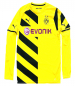 Preview: Puma Borussia Dortmund Trikot 17 Aubameyang 2014/15 matchworn langarm BVB Herren L