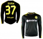 Preview: Puma Borussia Dortmund Trikot 37 Eric Durm 2013/14 BVB Schwarz Matchworn? Herren S-M 176cm