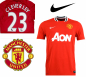 Preview: Nike Manchester United Trikot 2011/12 23 Tom Cleverley heim rot A-on Herren M
