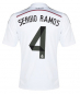 Preview: Adidas Real Madrid camiseta 4 Sergio Ramos 2014/15 Emirates home señor XL