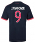 Preview: Adidas FC Bayern München Trikot 9 Robert Lewandowski 2015/16 Away 3rd Herren M oder L