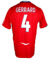 Preview: Umbro Inglaterra camiseta 4 Steven Gerrard 2008 - 2010 rojo senor XL
