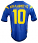 Preview: Umbro Schweden Trikot 10 Zlatan Ibrahimovic Euro 2008 Auswärts Blau Herren L