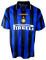 Preview: Umbro Inter Mailand Trikot 9 Ivan Zamorano 1996/97 Kurzarm Heim Herren L oder XL