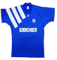 Preview: Adidas FC Schalke 04 Trikot 10 Olaf Thon 1994/95 Kärcher blau heim herren XS = Kinder 164 cm