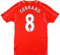 Preview: Warrior FC Liverpool Trikot 8 Steven Gerrard 2014/15 heim Standard Chatered rot Herren XXL/2XL