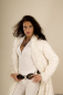 Preview: Damen American Parka Russian Coat Berlin & New York Weiß 36/38/40 XS/S/M