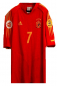 Preview: Adidas Spanien Trikot 7 Raul Euro 2004 rot Herren XL
