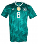 Preview: Adidas Deutschland Trikot 8 Toni Kroos WM 2018 Auswärts Grün DFB 4 Sterne Herren XL oder XXL/2XL