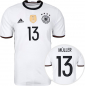 Preview: Adidas Deutschland Trikot 2016 18 Kroos 19 Götze 7 Schweinsteiger Heim DFB Herren S M L XL XXL & Kinder 164 cm