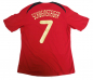 Preview: Adidas Deutschland Trikot 7 Basitan Schweinsteiger Euro 2008 schwarz rot DFB auswärts Herren M