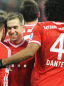 Preview: Adidas FC Bayern München Trikot 4 Dante 2013/14 triple Sieger heim rot Herren M oder L