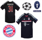 Preview: Adidas FC Bayern München Trikot 31 Bastian Schweinsteiger 2011/12 schwarz T-Com Herren L