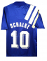 Preview: Adidas FC Schalke 04 Trikot 10 Olaf Thon 1994/95 Kärcher blau heim herren XS = Kinder 164 cm