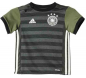 Preview: Adidas Deutschland Trikot Euro 2016 auswärts grau schwarz + Hose DFB 4 Sterne Minikit Baby Kind 68