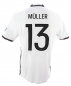 Preview: Adidas Deutschland Trikot 13 Thomas Müller Euro 2016 DFB Heim weiß Herren M oder L