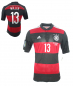 Preview: Adidas Germany jersey 13 Thomas Müller World Cup WC 2014 away red black new men's S/M/L/XL/XXL/176cm