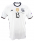 Preview: Adidas Deutschland Trikot 13 Thomas Müller Euro 2016 DFB heim weiß neu Herren M