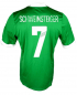 Preview: Adidas Deutschland Trikot 7 Bastian Schweinsteiger Euro 2012 auswärts DFB grün Herren S