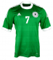 Preview: Adidas Deutschland Trikot 7 Bastian Schweinsteiger Euro 2012 auswärts DFB grün Herren S