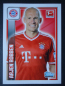 Preview: Adidas FC Bayern München Trikot 10 Arjen Robben 2013/14 T-home rot patch Buli Herren L