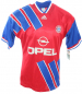 Preview: Adidas FC Bayern Munich jersey 1993/94 Opel home red men's S/M/L/XL/XXL