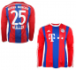 Preview: Adidas FC Bayern München Trikot 25 Thomas Müller 2014/15 Heim Neu Herren M oder XL