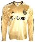 Preview: Adidas FC Bayern München Trikot 2002-04 Langarm Gold Herren L oder XL