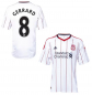 Preview: Adidas FC Liverpool camiseta 8 Steven Gerrard 2010/11 blanco senor XL