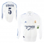 Preview: Adidas Real Madrid Trikot 5 Zinedine Zidane 2001/02 Heim langarm Matchworn Herren XL