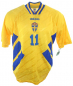 Preview: Adidas Schweden Trikot 11 Tomas Brolin 1994 WM USA Herren S(M) oder XL