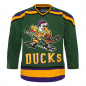 Preview: Anaheim Mighty Ducks Trikot individuelle Beflockung NHL Film Grün Neu Herren S/M/L/XL/XXL/XXXL
