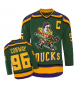 Preview: Anaheim Mighty Ducks Trikot individuelle Beflockung NHL Film Grün Neu Herren S/M/L/XL/XXL/XXXL
