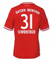 Preview: Adidas FC Bayern München Trikot 31 Bastian Schweinsteiger 2013/14 Triple Herren XS Kinder 164 cm
