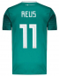 Preview: Adidas Deutschland Trikot 11 Marco Reus WM 2018 auswärts grün DFB 4 Sterne Herren M