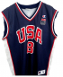 Preview: Champion Trikot USA 8 Hardaway Dream Team blau Marine NBA Herren XL