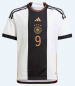 Preview: Adidas Alemania camiseta 9 Niklas Füllkrug Copa del Mundo 2022 blanco/negro senor S, M, L o XL